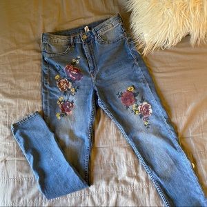 Stamped Skinny jeans